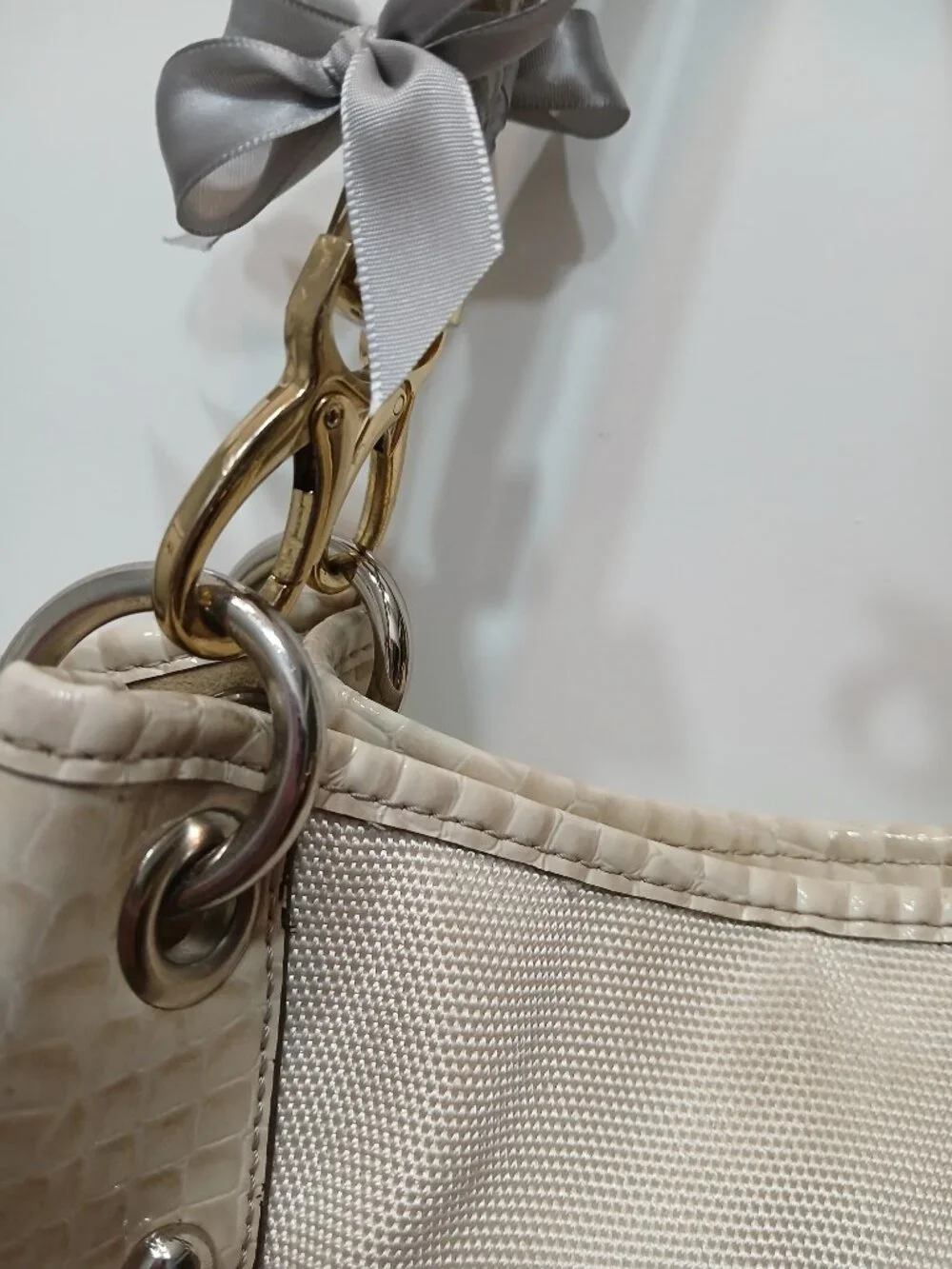 Kathy VanZeeland Woven Hobo🤍